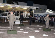Cerimônia de passagem de comando da PM. - Foto: Divulgação