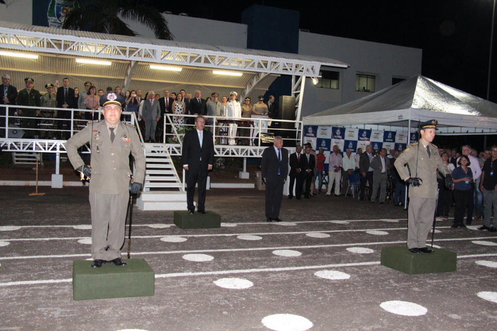 Cerimônia de passagem de comando da PM. - Foto: Divulgação