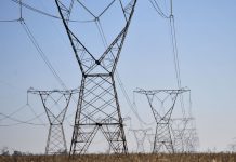Energia linha de transmissão