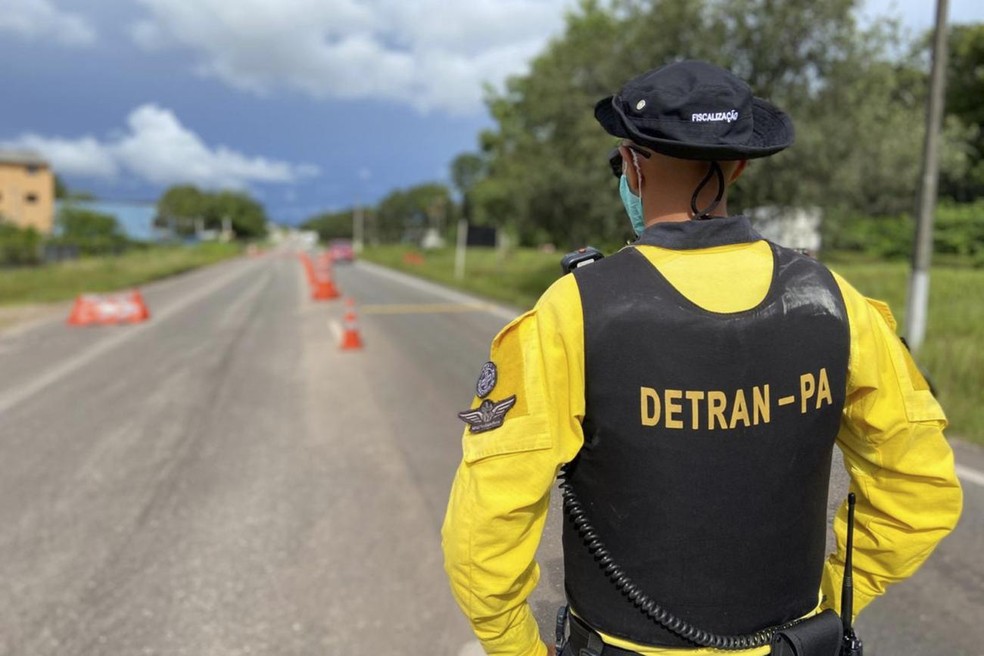 Detran monta barreiras para fiscalização durante Semana Santa no Pará