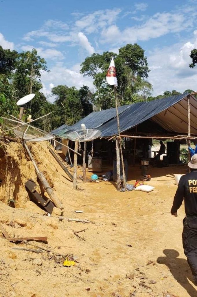 PF prende envolvido em garimpo ilegal dentro de terra indígena no Pará.