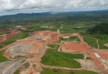 Projeto de mineração Onça Puma no Pará.