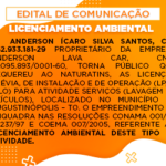 Pedido de Licença Ambiental 01-2024