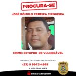 foragido-pcto-crime-estupro-vulneravel-jatobal-zona-rural-praia-norte
