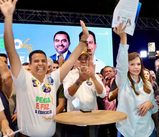 Fábio Vaz intensifica campanha por Dorinha e reforça aliança com Wanderlei Barbosa